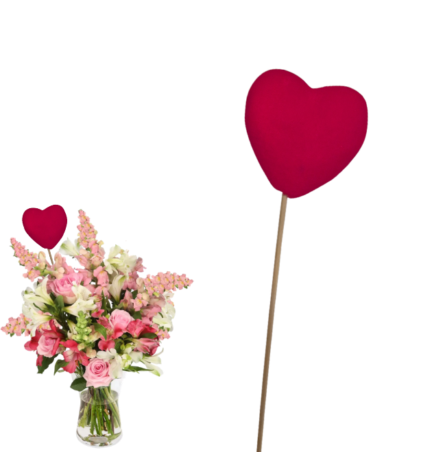 Blumenstecker "Herz"