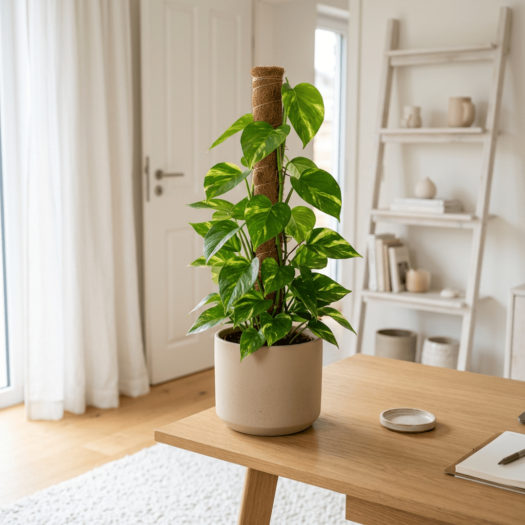 Efeutute am Moosstab | Epipremnum Aureum - Blume Ideal