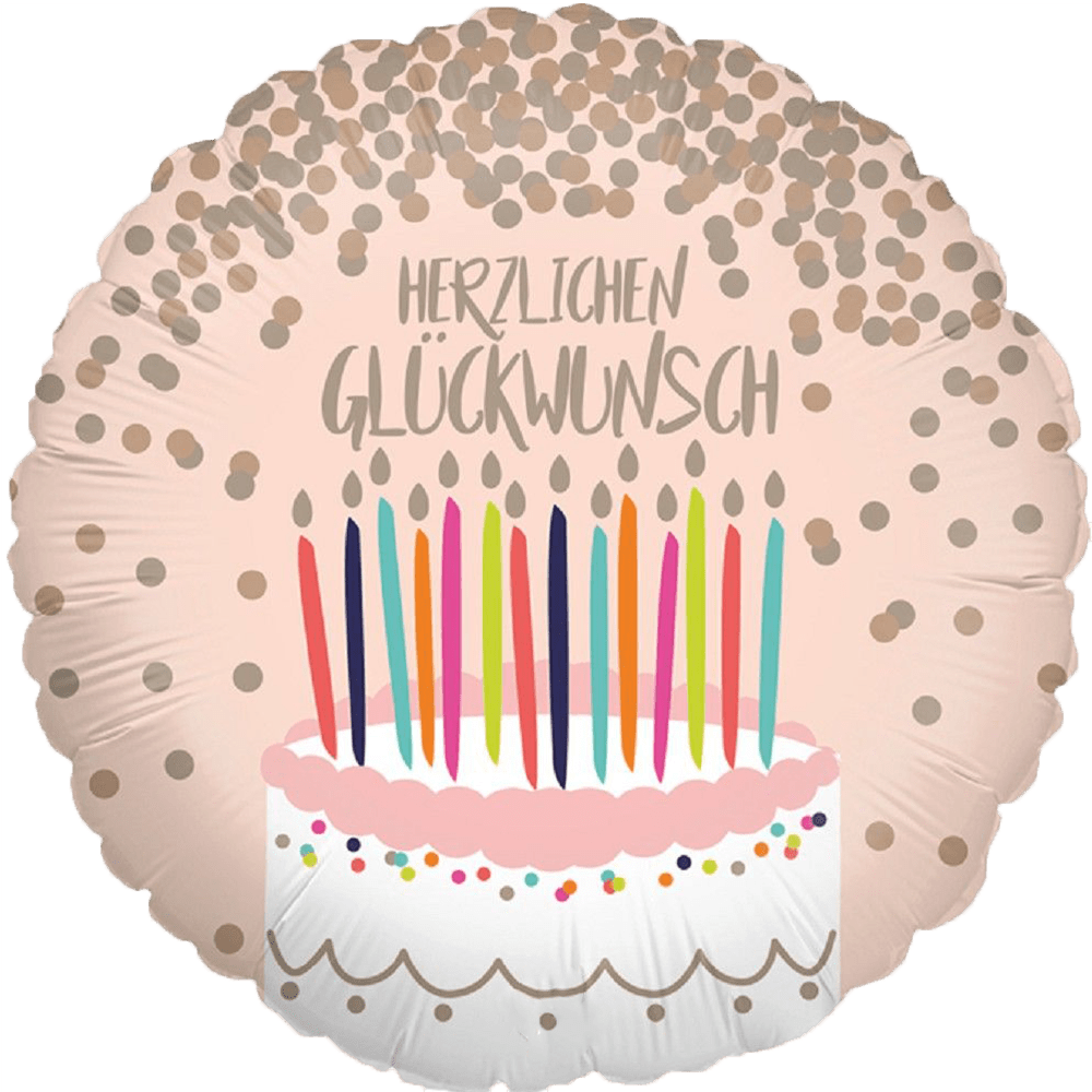 Happy Birthday Torte - Blume Ideal