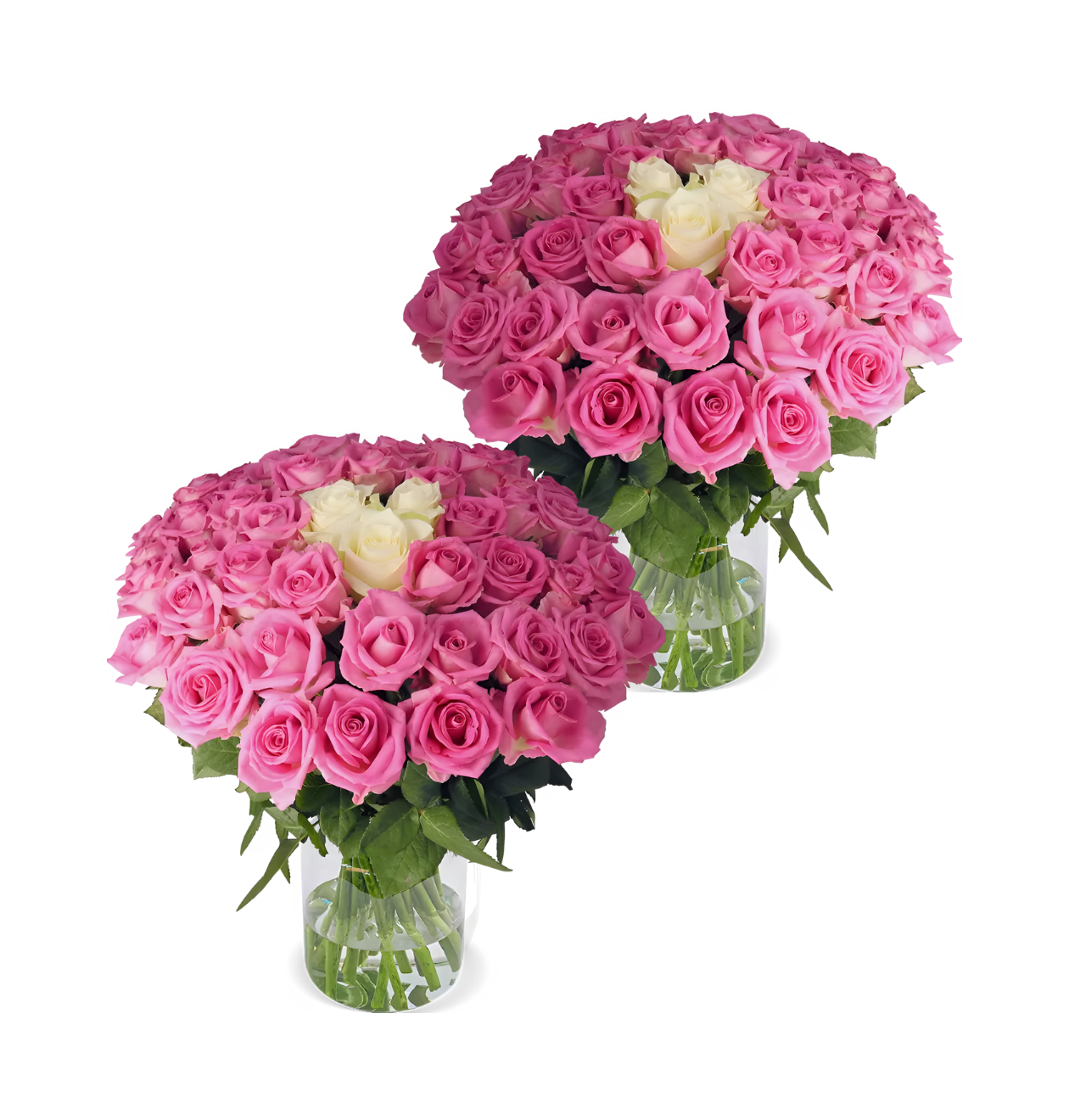 80 Rosen - "Pink Special" (2x40 Stück)