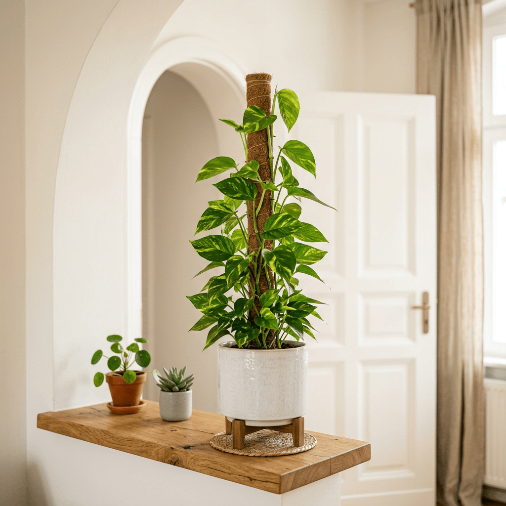 Efeutute am Moosstab | Epipremnum Aureum - Blume Ideal